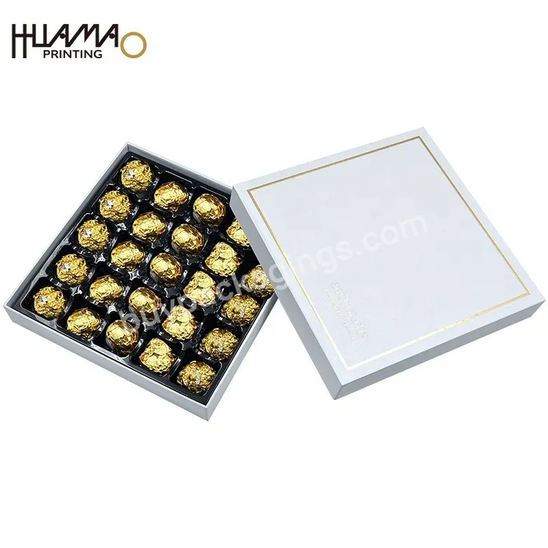 Mini Cupcake Packaging Display Mailer Paper Boxes Caja De Pizza Bolsas De Papel Oem Gold Hot Stamping Chocolate Packaging Box