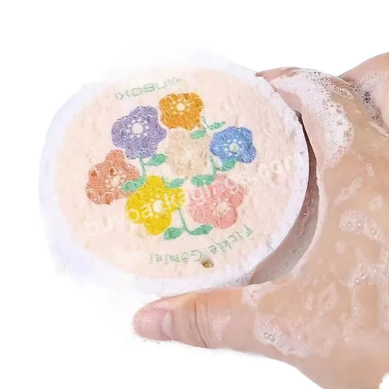 Multicolor Compressed Cellulose Sponge Eco Friendly Biodegradable Kitchen Dish Washing Cleaning Sponge Cloth