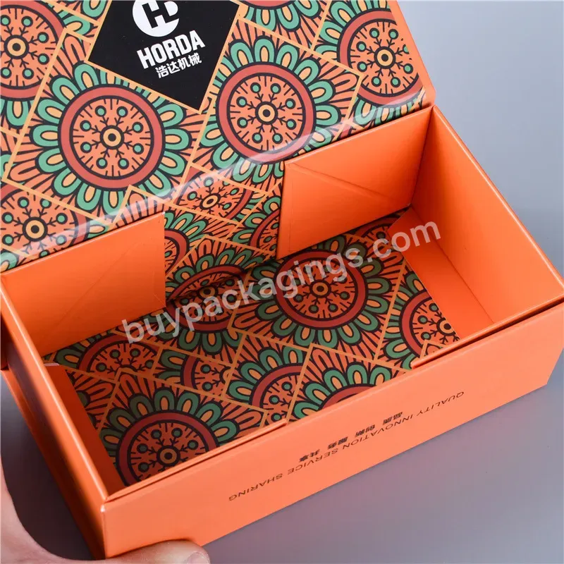 New Arrival Simple Elegant Folding Cardboard Magnetic Box Paper Gift Sets Box Packaging For Shoes & Clothing