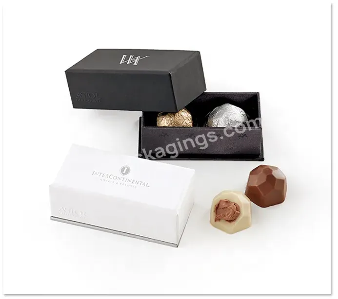 New Base Workshop Custom Chocolate Boxes Paper Gift Packaging Box With Divider