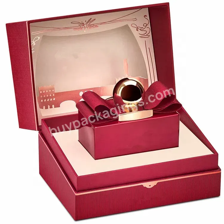 New Book Shape Cheap Price Package With Paper Card Insert Perfume Package Box