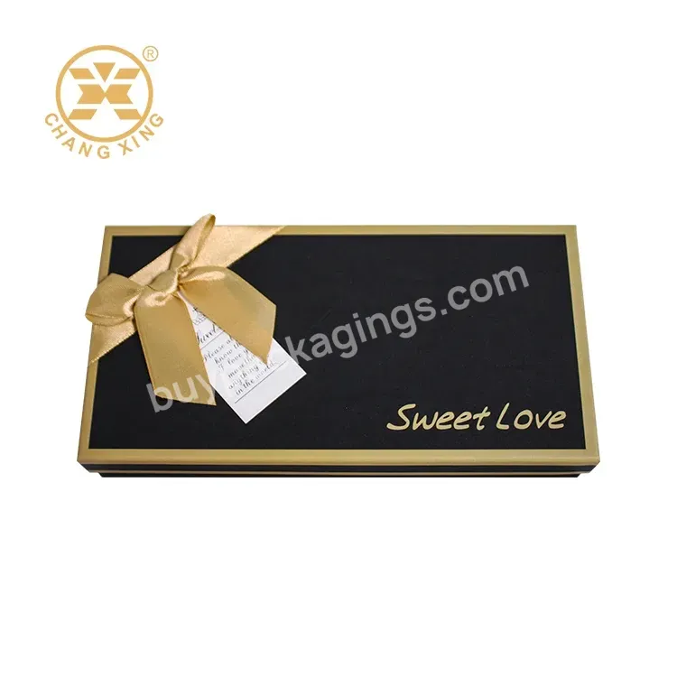 New Cardboard Luxury Paper Packaging Chocolate Cookies Candy Gift Box