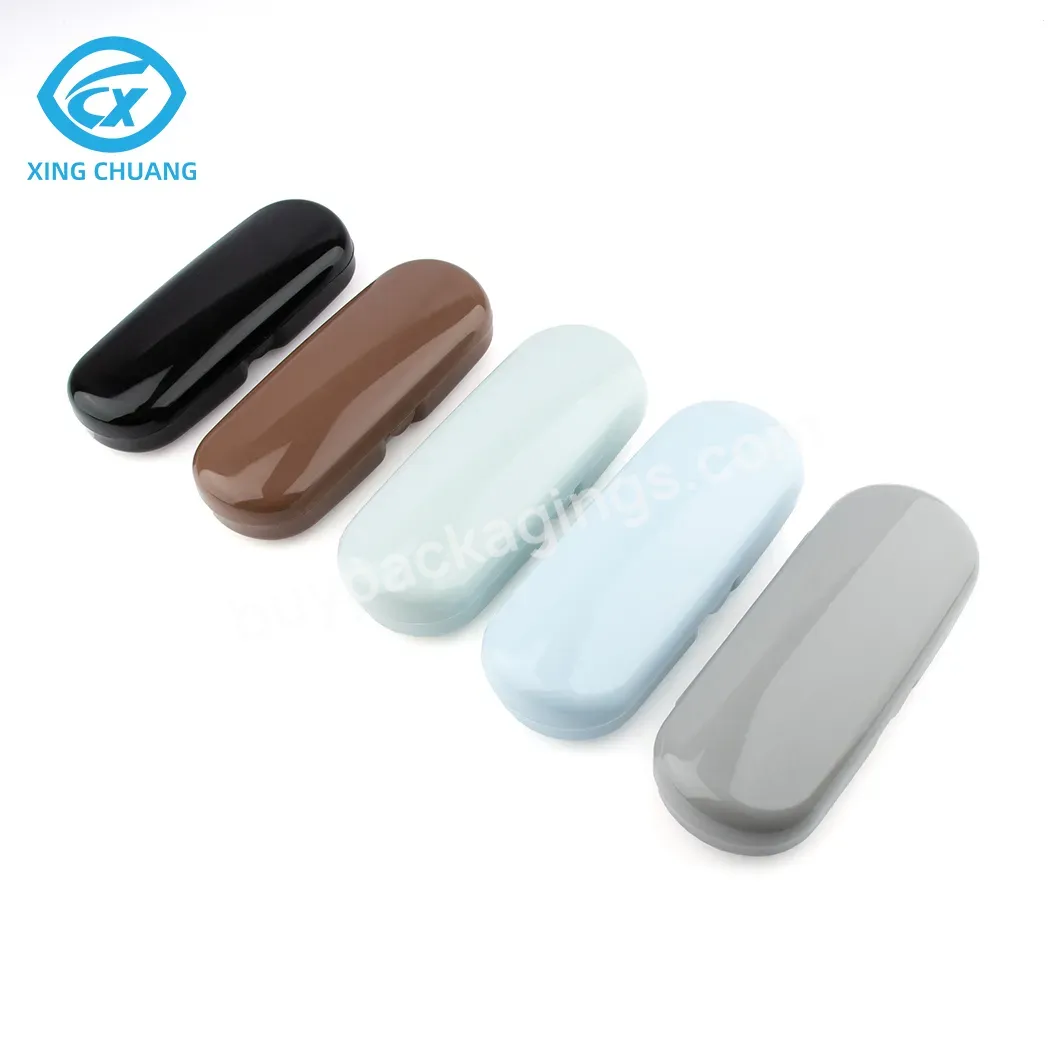 New Design Candy Color Plastic Glasses Case For Women And Men Optical Sun Glasses Case