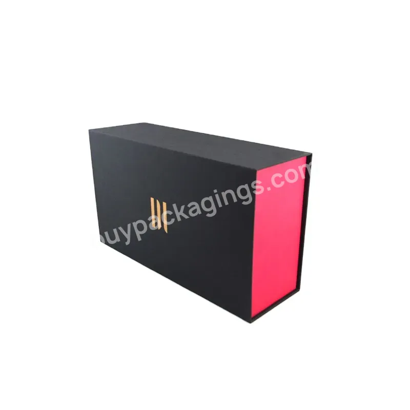 New Design Custom Logo Cardboard Packaging Shoe Gift Paper Boxes With Magnetic Lid