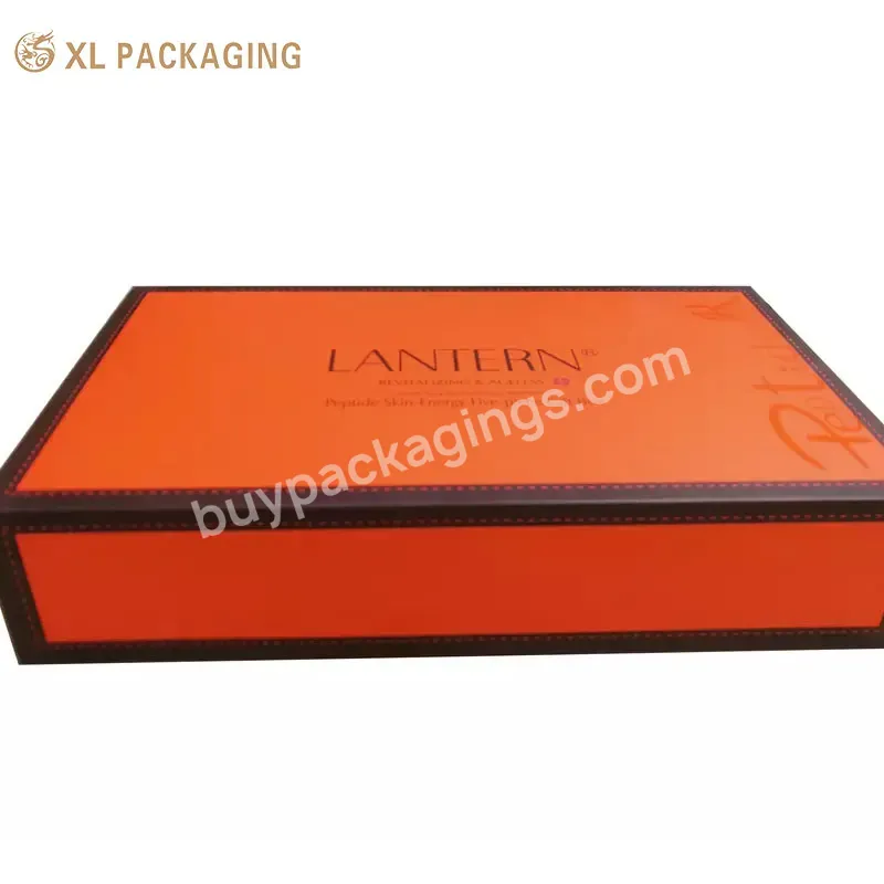 New Design Folding Magnet Box Skin Care Face Cream Craft Cosmetic Luxury Magnet Packaging Box With Gift