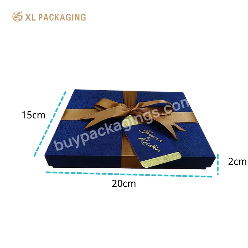 New Design Recycled Custom Fashion Luxury Chocolate Gift Box Packaging For Lid And Base Gift Box