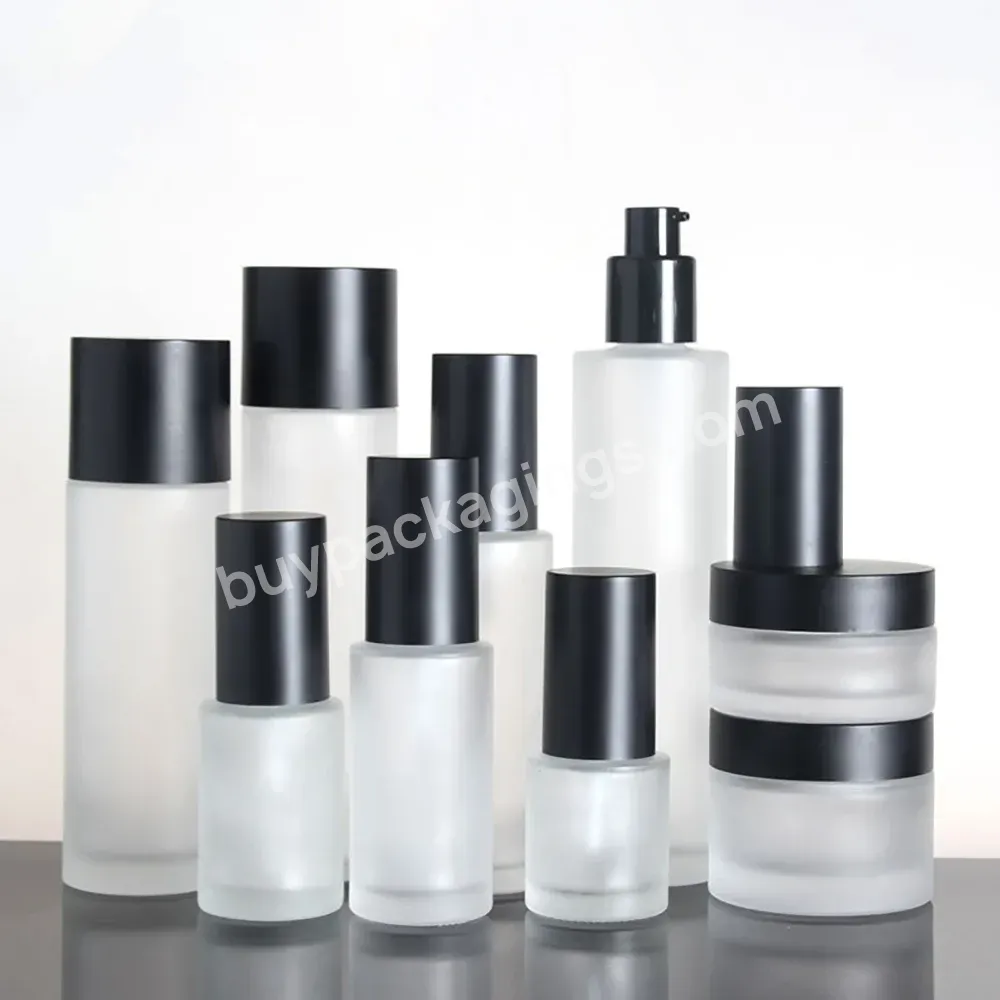 New Luxury Cosmetic Packaging Cosmetic Glass Jar Cream Container And Lotion Pump Bottles - Buy Luxury Cosmetic Packaging,Cosmetic Glass Jar,Cosmetic Container.