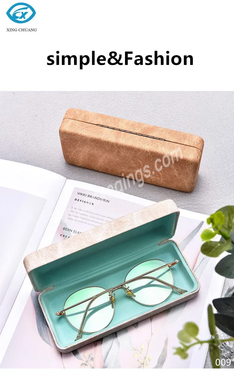 New Supply Creative Glasses Case Fashion Simple Ridge Glasses Case