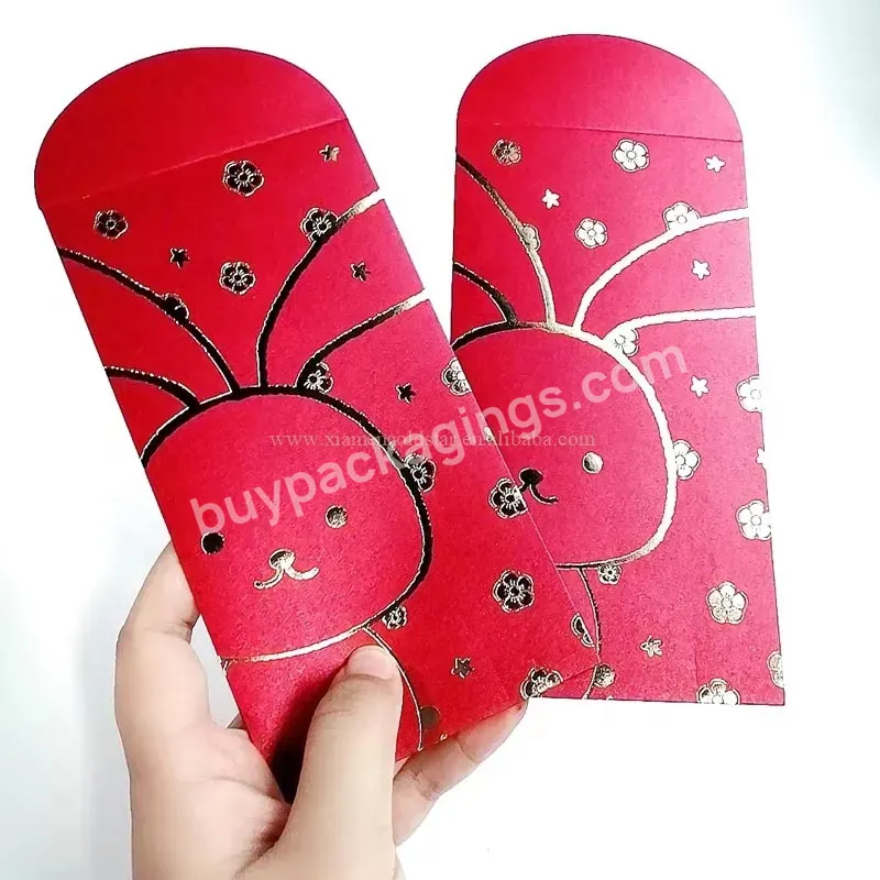 Newest Design Wholesale Custom Branded Printed Cute Red Bag Cute Red Pockets