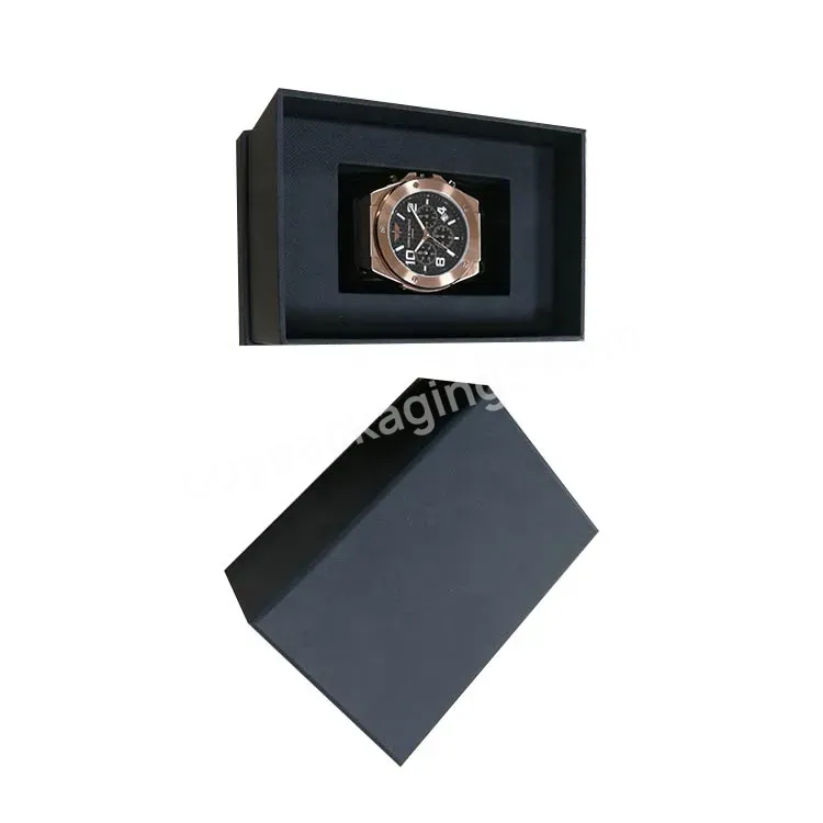 Oem Customize Luxury Texture Paper Watch Gift Box With Instruction Manual Cards Rigid Boxes - Buy Jewelry Gift Paper Packaging Box,Luxury Leather Watch Box,Gift Watch Paper Boxes.