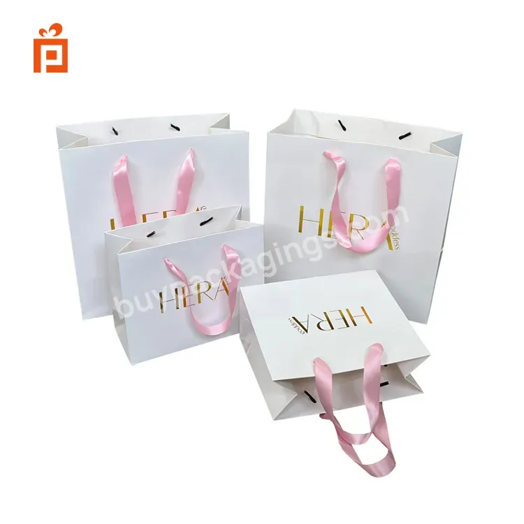 Oem Factory Cheap Price For Customized Shopping Hair Extension Paper Bag