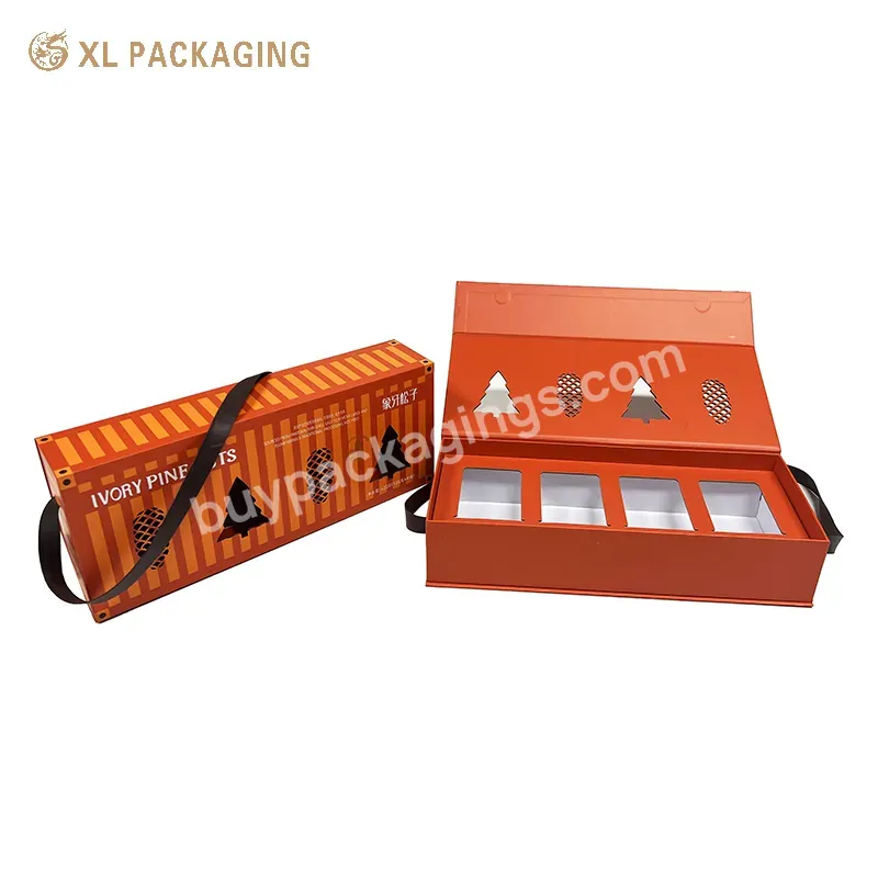 Oem Odm Cardboard Packaging Magnetic Gift Paper Box Custom Magnetic Closure Lid Folding Cardboard Packaging Paper Elegant Gift