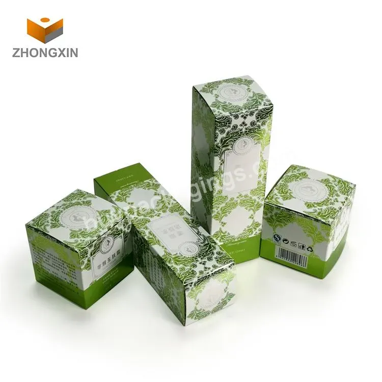 One-stop Service Oem Custom Logo Eco Friendly Luxury Cosmetic Set Recycled Paper Gift Box For Jar