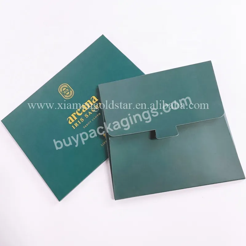 Open End Gusset Custom Print Gift Envelopes Fancy Paper Envelope Cards Packaging