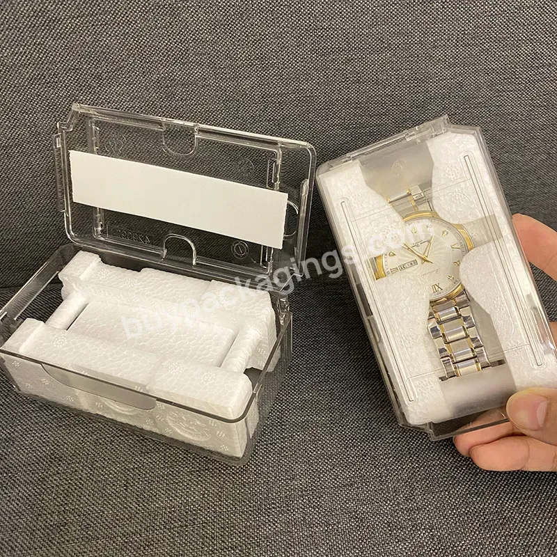 Packaging Gift Box For Watch Custom Luxury Plastic Watch Box,Watch Transport Box - Buy Gift Box For Watch,Empty Watch Gift Boxes,Luxury Plastic Watch Box.