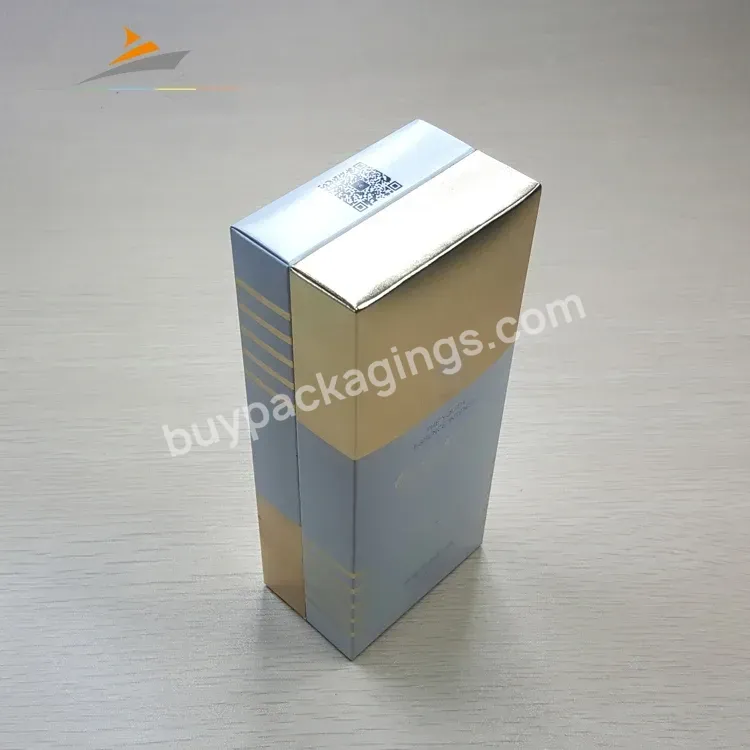 Paper Box Manufacturer Custom Printing Package Consumer Electronics Cosmetics Flat Pack Foldable Paper Packaging Box