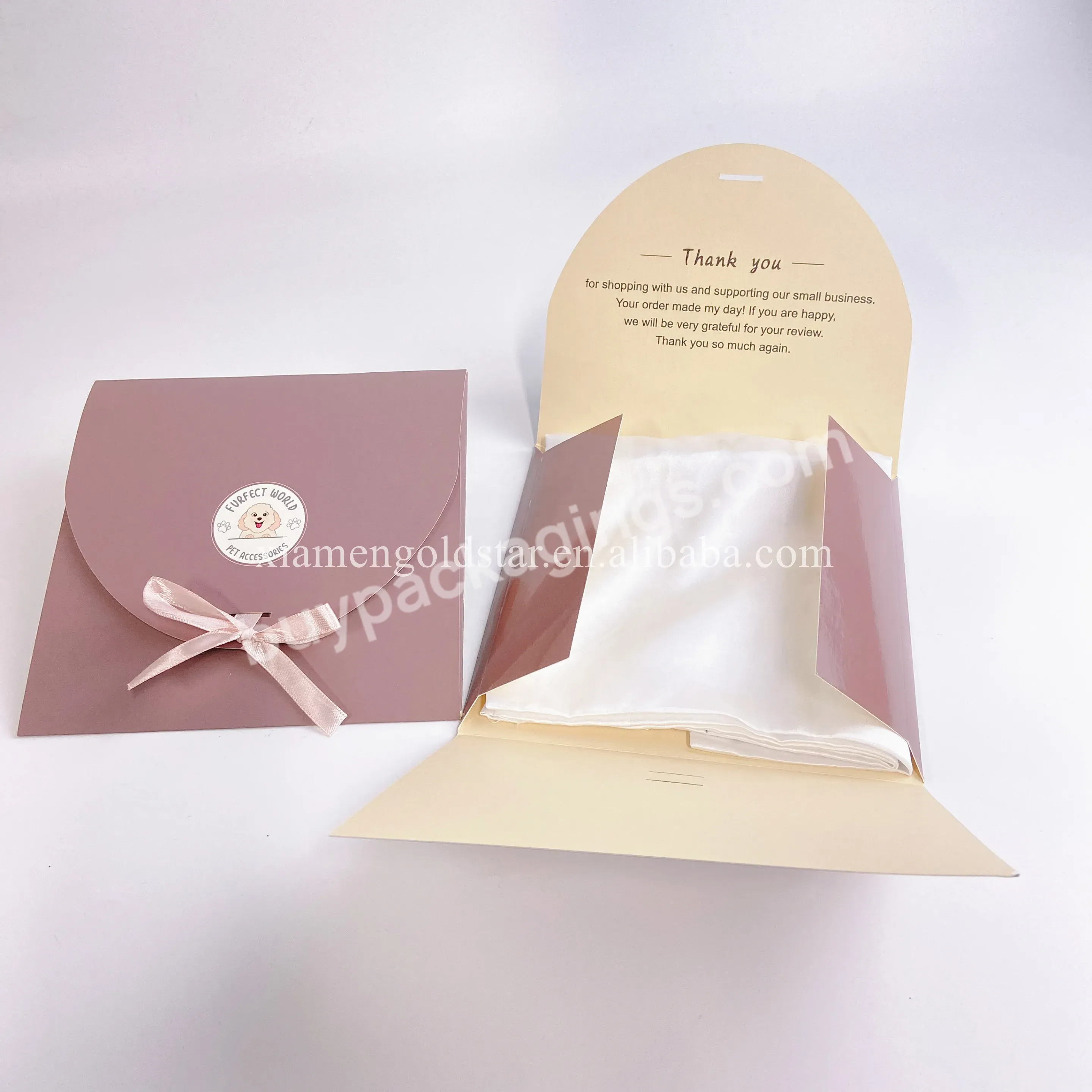 Paper Envelope With Ribbon Handle Wedding Envelopes Luxury Logo Printed Velvet Custom Packaging Gift Envelope - Buy Gift Envelope,A4 Envelope,Ribbon Bow Envelope.