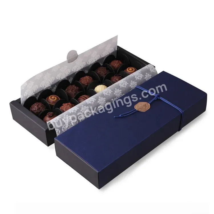 Paper Gift Chocolate Bar Folding Packaging Box Gift For Packing
