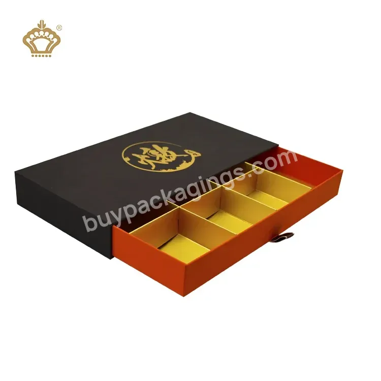 Paper Sleeve Custom Matte Black Card Sliding Drawer Box For Socks Packaging Paper Gift Box With Insertion