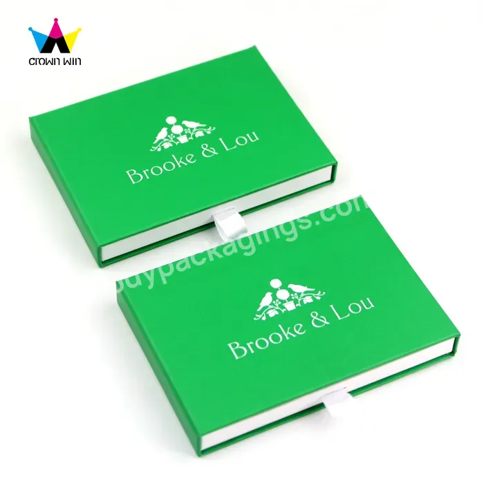 Personalised Custom Gift Recycled Credit Card Packing Box With Custom Logo