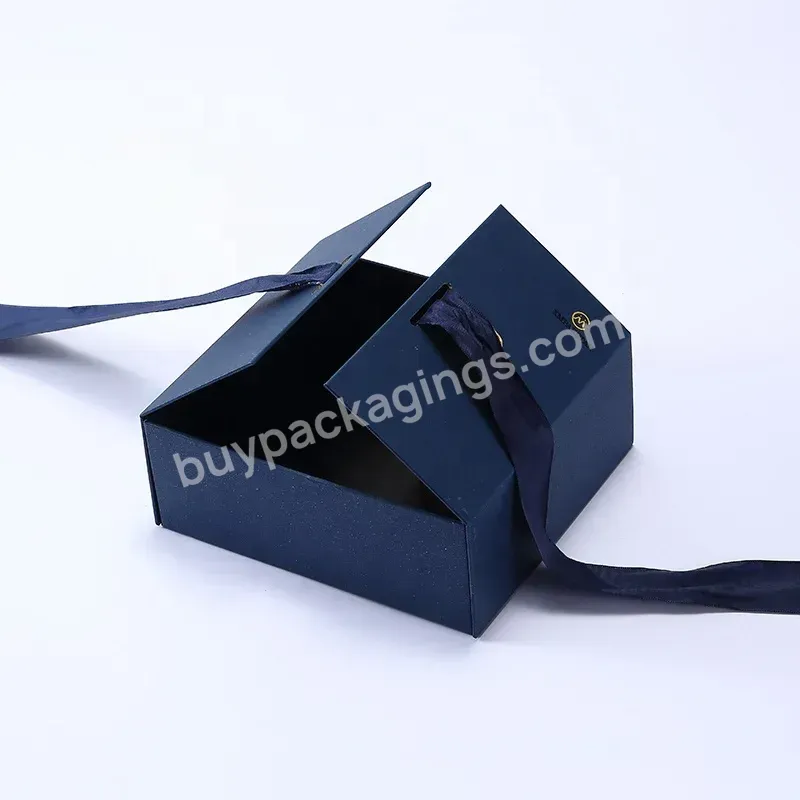 Personalized Double Door Open Cosmetic Perfume Packaging Gift Box With Custom Logo Print