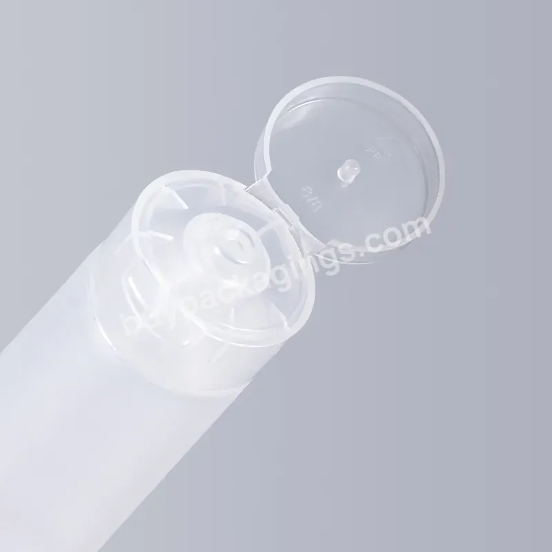 Plastic Printing Tube With Flip Top Cover Eye Cream Shadow Face Wash Soft Packaging For Cosmetics