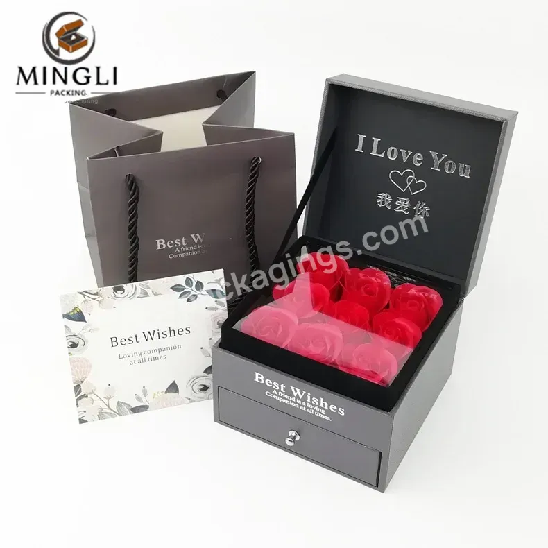 Popular Wholesale Valentine's Day Gift Packaging Box Romantic Ring Pendant Lipstick Jewelry Box Mom Days Box - Buy Romantic Jewelry Box,Jewelry Gift Boxes,Luxury Jewelry Box.