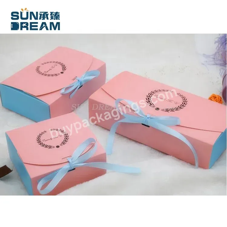 Portable Popcorn Dessert Treat Boxes For Halloween Party Kids Birthday Christmas Candy Paper Box For Wedding Gift