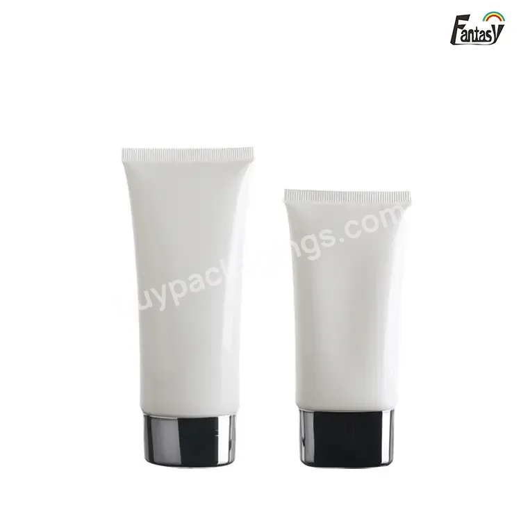 Pp Plastic Face Wash Bb Cream Hose White 50-100g Cosmetic Hose Bottle Packaging