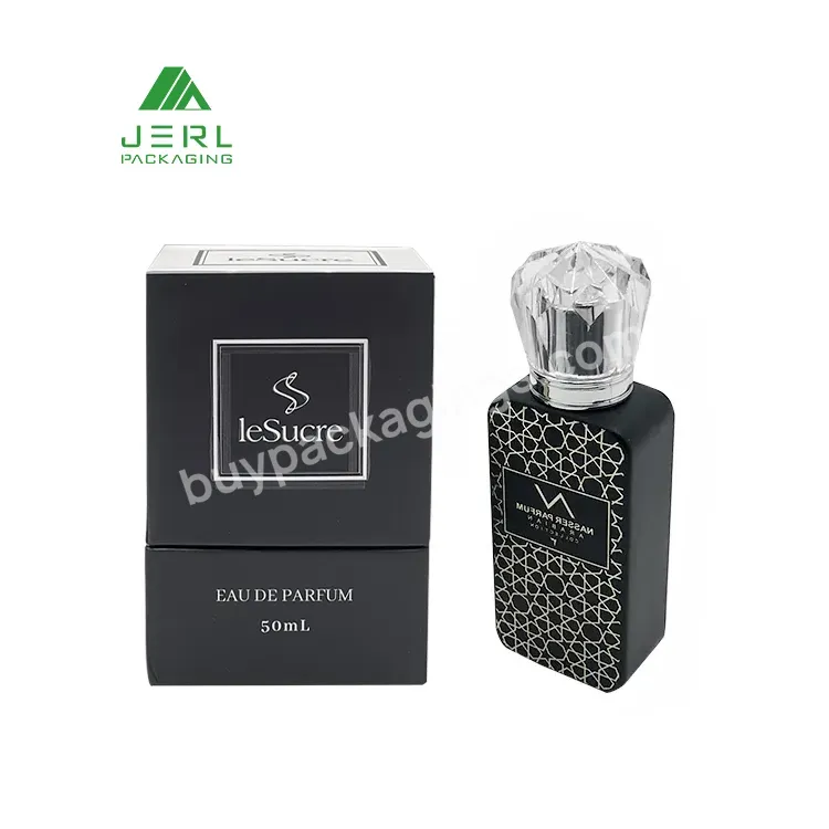 Premium 100 Ml 50 Ml 30ml Parfum Fancy Attar Bottles Oud Oil Cologne Perfume Glass Bottle And Packaging With Box