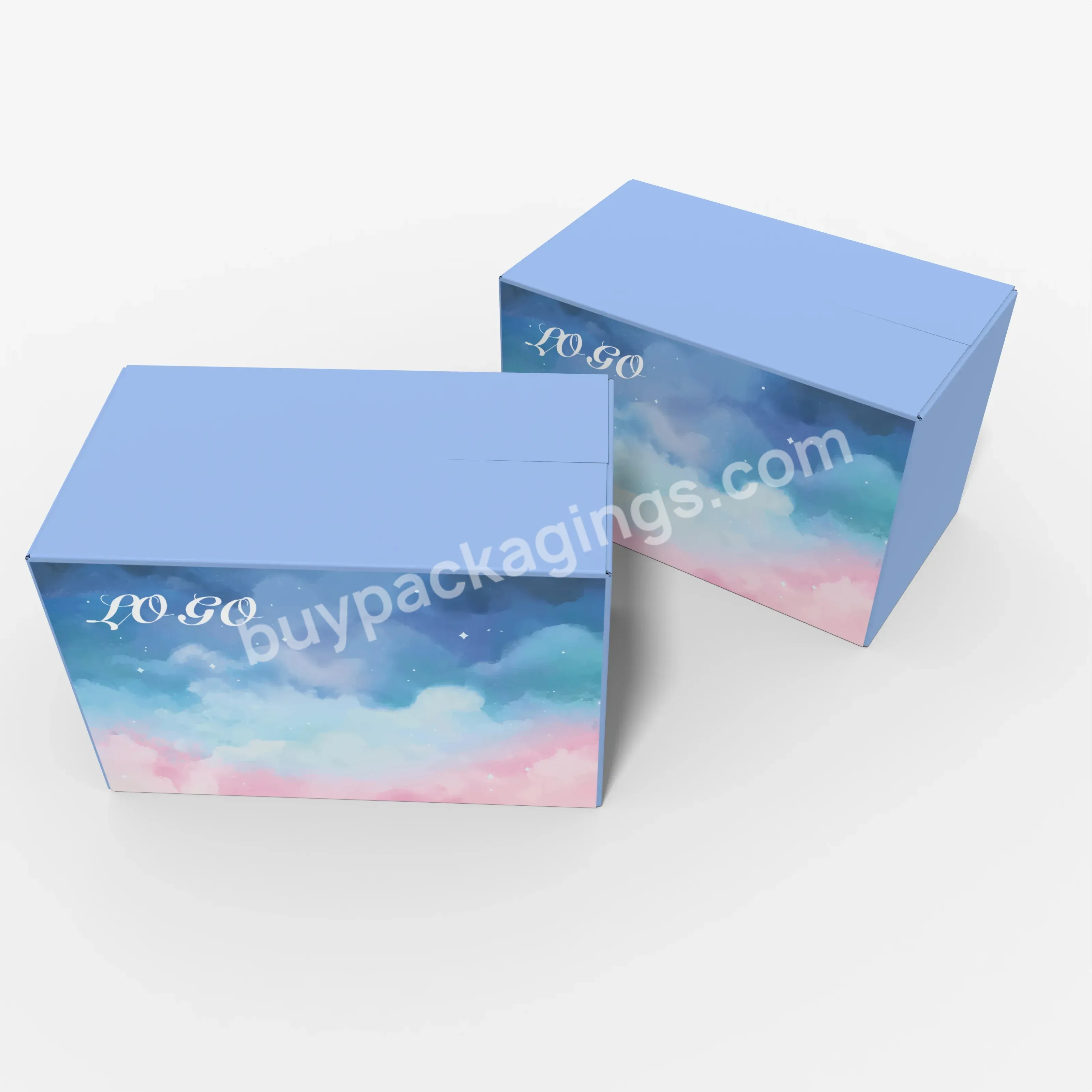 Printing Wholesale Cosmetic Shipping Box Recyclable Packaging Cosmetic Paper Box Fresh Custom Makeup Tools Packaging Box