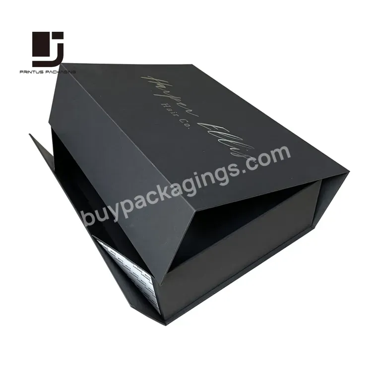Professional Factory Bespoke Luxury Magnetic Folding Gift Box