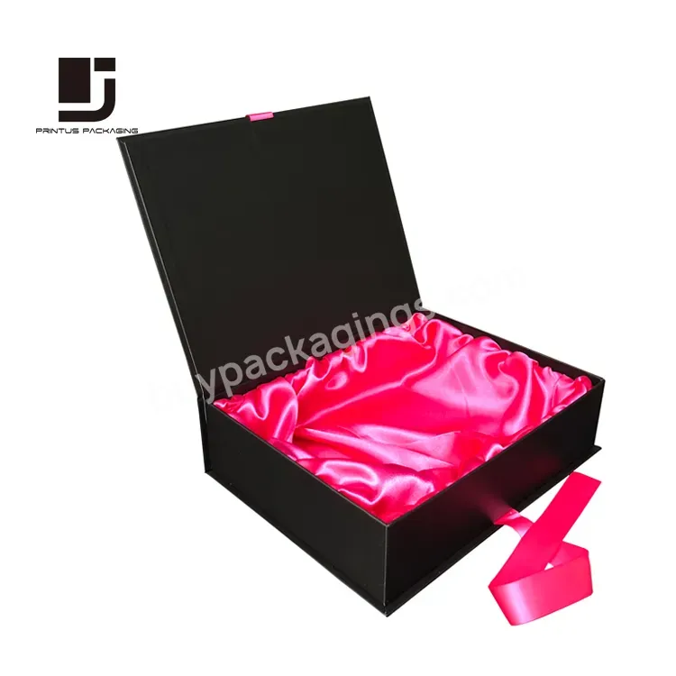 Professional Factory Custom Gift Box With Ribbon Closure