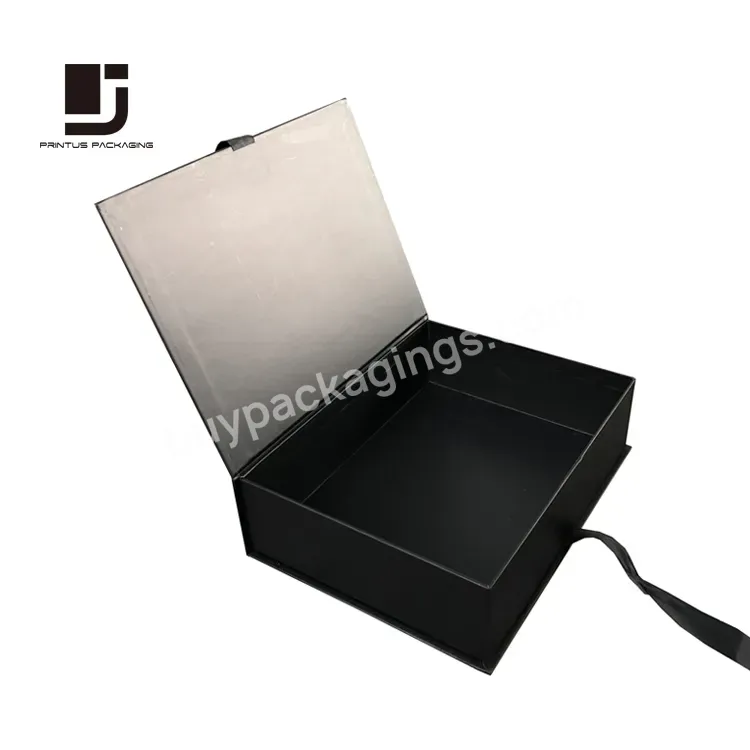 Professional Factory Luxury Different Types Black Custom Paper Gift Box