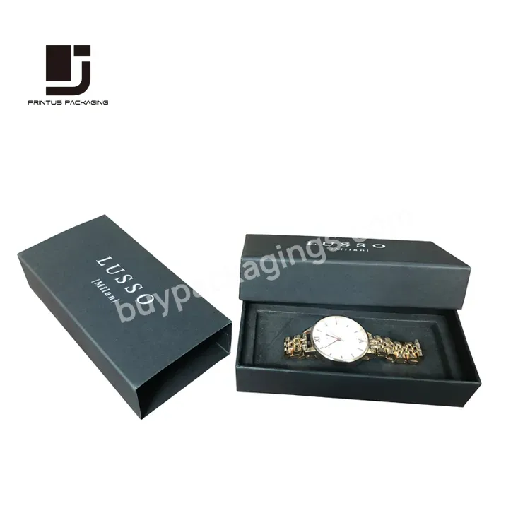 Professional Factory Oem Luxury Custom Watch Paper Gift Box