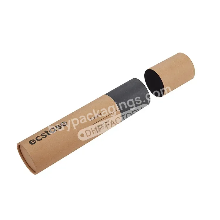 Recyclable Yoga Mat Kraft Paper Cardboard Cylinder Tubes For Posters Mailing Yoga Mat Box Packaging Tubes