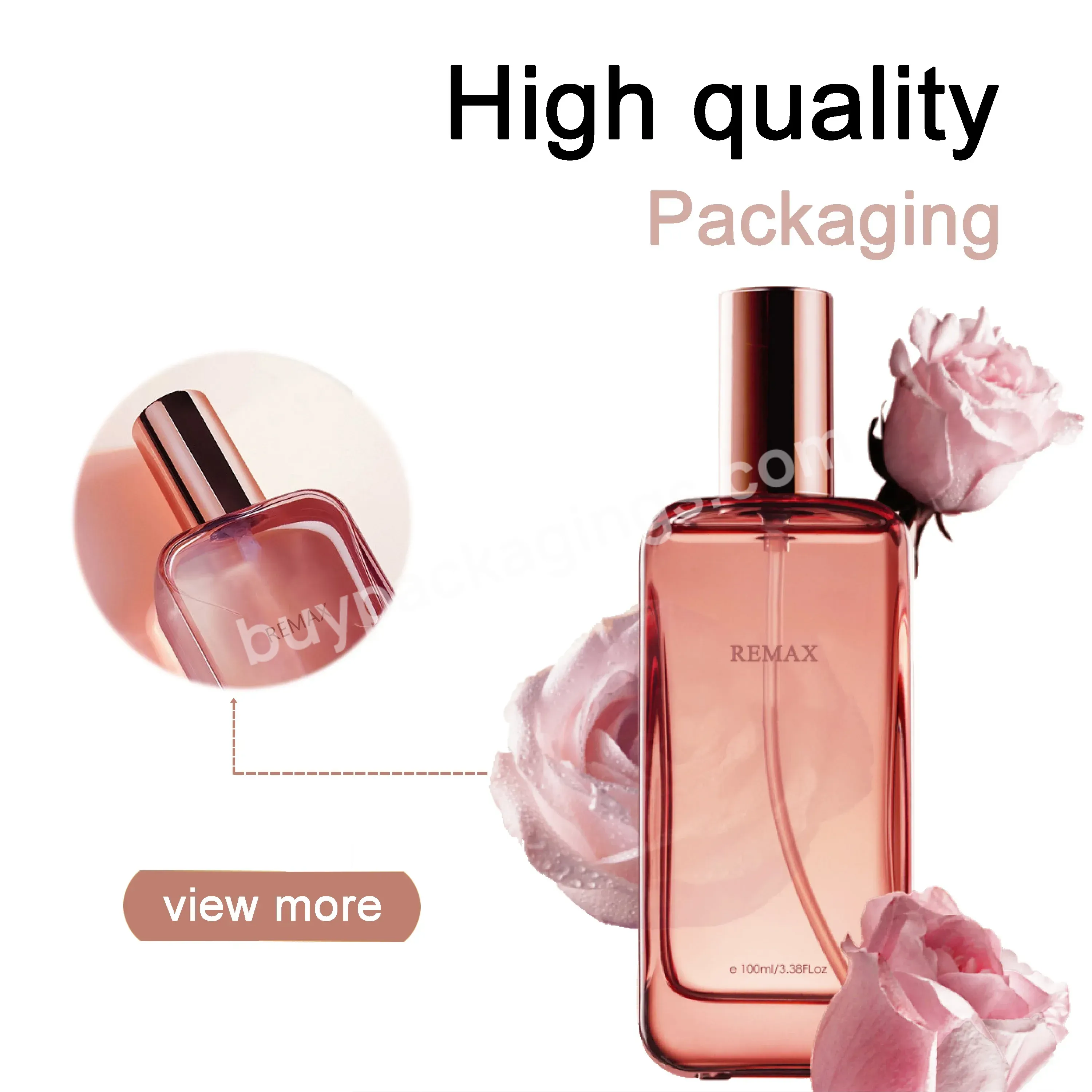 Refined High-quality 3.38oz/100ml Pink Hair Oil Lotion Glass Container With Pump Refillable Containers - Buy 100ml Pink Hair Elixir Bottle,Refined High-quality Packaging Bottle,Container With Pump.