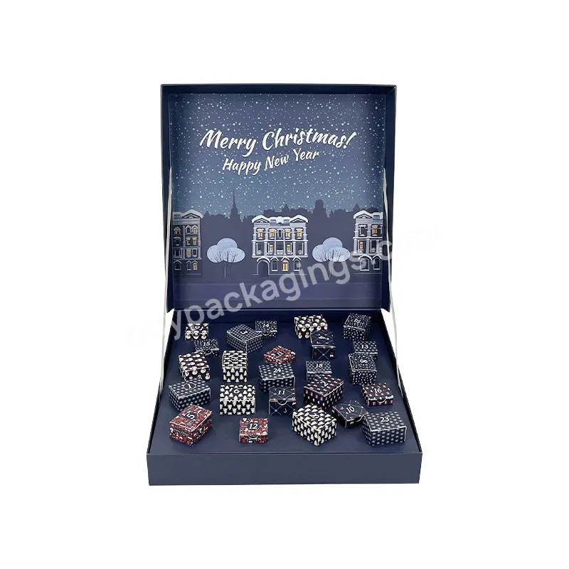 Reliable Supplier Wholesale Custom Handmade Diy Fillable Advent Calendar Small Ornament Advent Calendar Kids