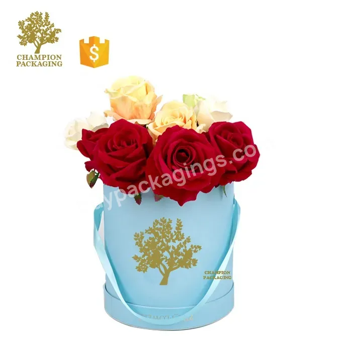 Ribbon Gift Flower Boxes Factory Price From China Gift Packaging Boxes