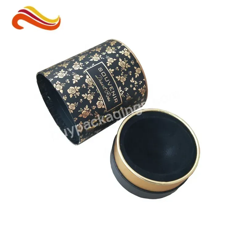 Round Cylinder Gift Box Fragrance Packaging Cardboard Container For Perfume Bottle Packaging - Buy Cylinder Fragrance Packaging,Perfume Bottle Packaging,Perfume Bottle Wrapping Paper Tube.