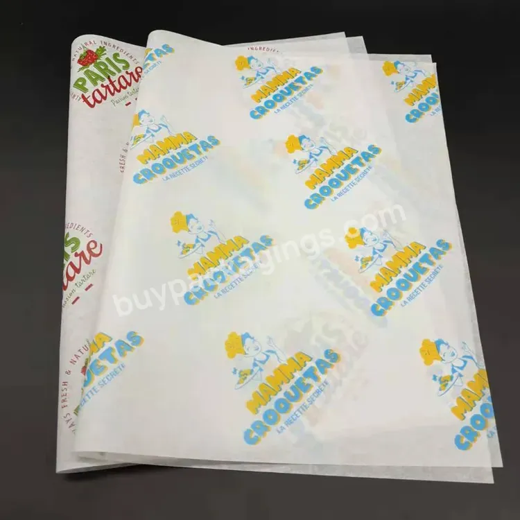 Sandwich Wrap Paper Deli Paper Greaseproof Paper For Burger Wrapping - Buy Sandwich Wrap Paper,Greaseproof Paper For Burger Wrapping Sandwich Paper,Deli Paper Custom Greaseproof Paper.