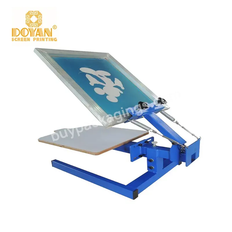 Screen Printing Single Color Manual Print Press T Shirt Textile Screen Printing Machine