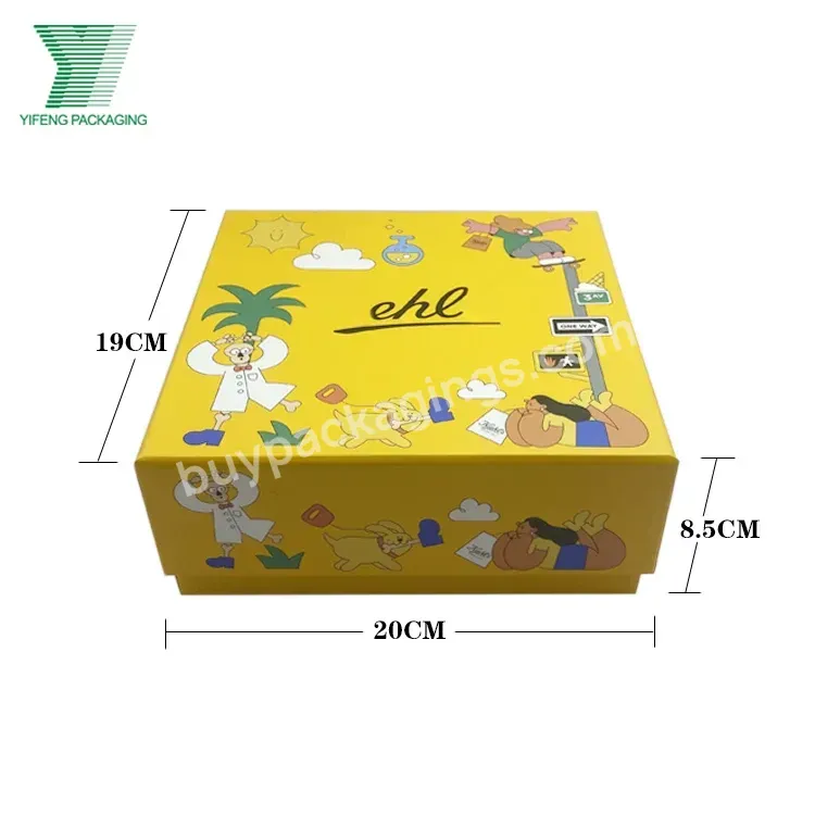 Small Folding Carton Cardboard Paper Box Custom Cosmetic Packaging Box With Makeup Ribbon Eva