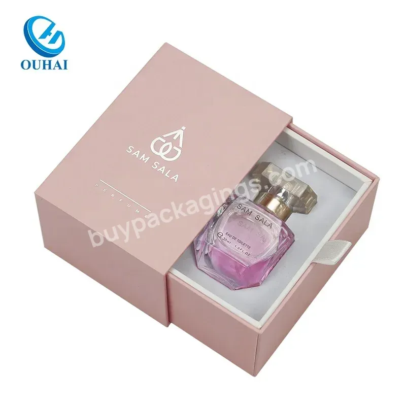 Small Mini Luxury Custom Design Perfume Paper Packaging Gift Boxes With Insert For Perfumes