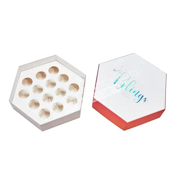 Special Design Custom Printed Hexagon Shape Card Paper Skincare Cosmetic Perfume Essential Oil Bottle Packaging Box