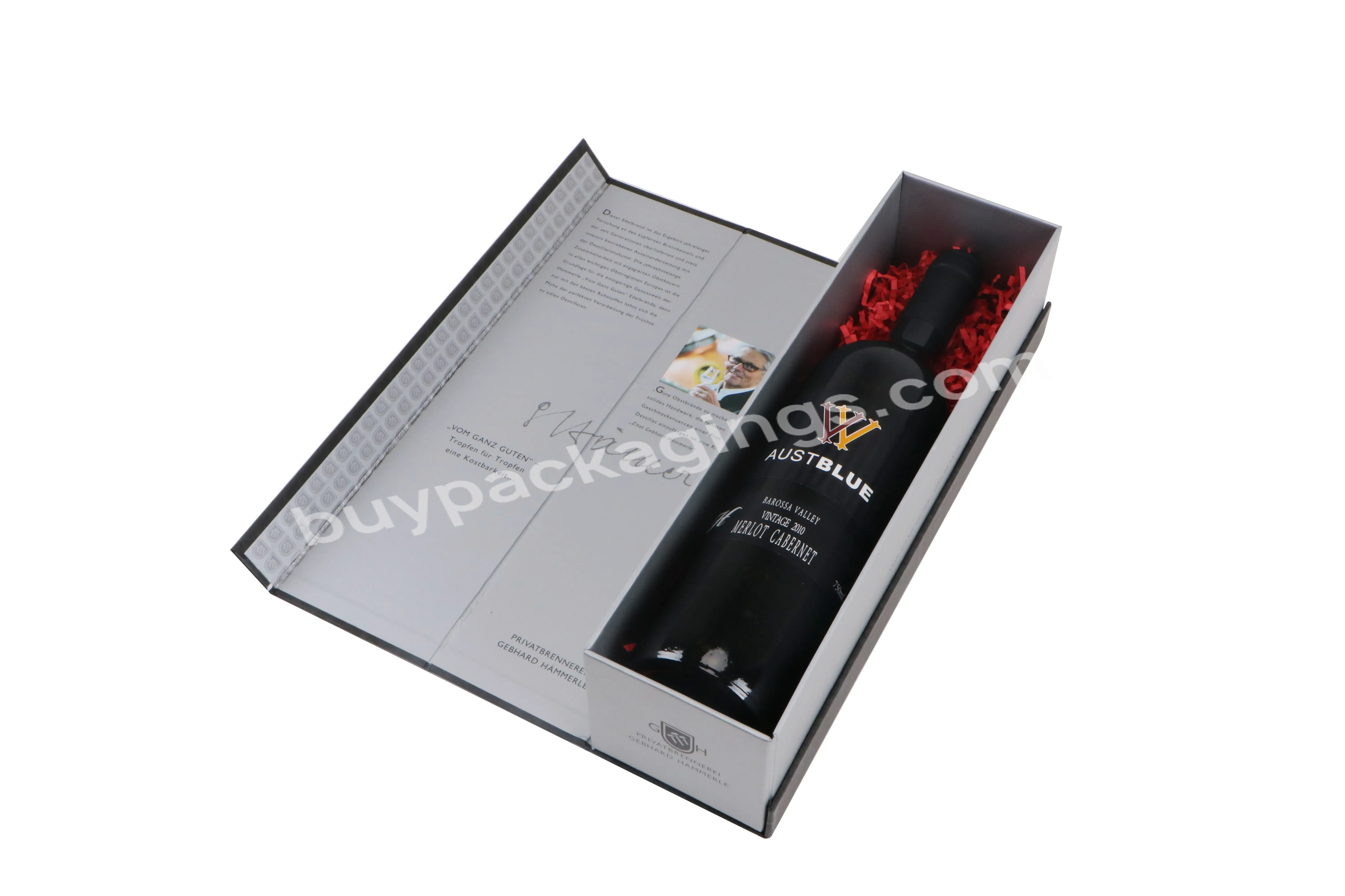 Spot Red Wine Carton Wine Packaging Box Single Only Double Red Wine Kraft Corrugated Paper Box Wholesale Customization