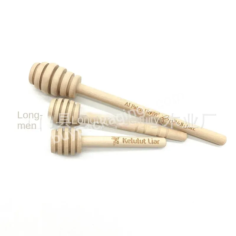 Spot Supply Wooden Honey Stick Solid Wood Stirring Rod Honey Rod Jam Milk Coffee Stick - Buy Wood Stirring Rod Honey Rod Jam Milk Coffee Stick,Spot Supply Wooden Honey Stick,Honey Stick.