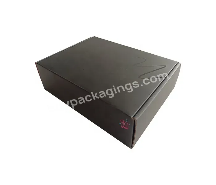 Spot Uv Box E-commerce Transport Carton Packaging Mailing Corrugated Paper Packing Box