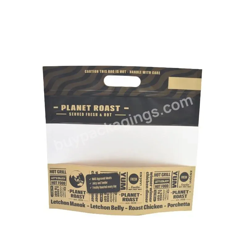 Stand Up Aluminium Foil Packing Whey Protein Powder Bag Kraft Packaging Biodegradable Pouch