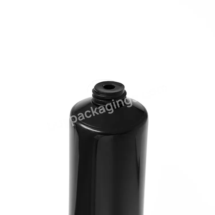 Stock Black 200g Plastic Tube 200ml Empty Cosmetic Packaging Facial Cleanser Squeeze Tube Body Lotion Hand Cream Tubes